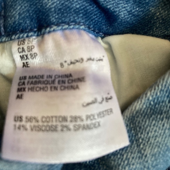 Charter Club Wide Leg Jeans with Nautical Button Detail - Picture 6 of 7